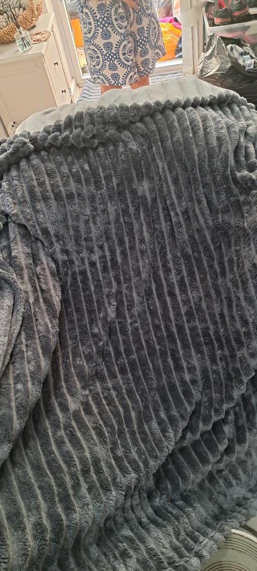  — Large plush blanket