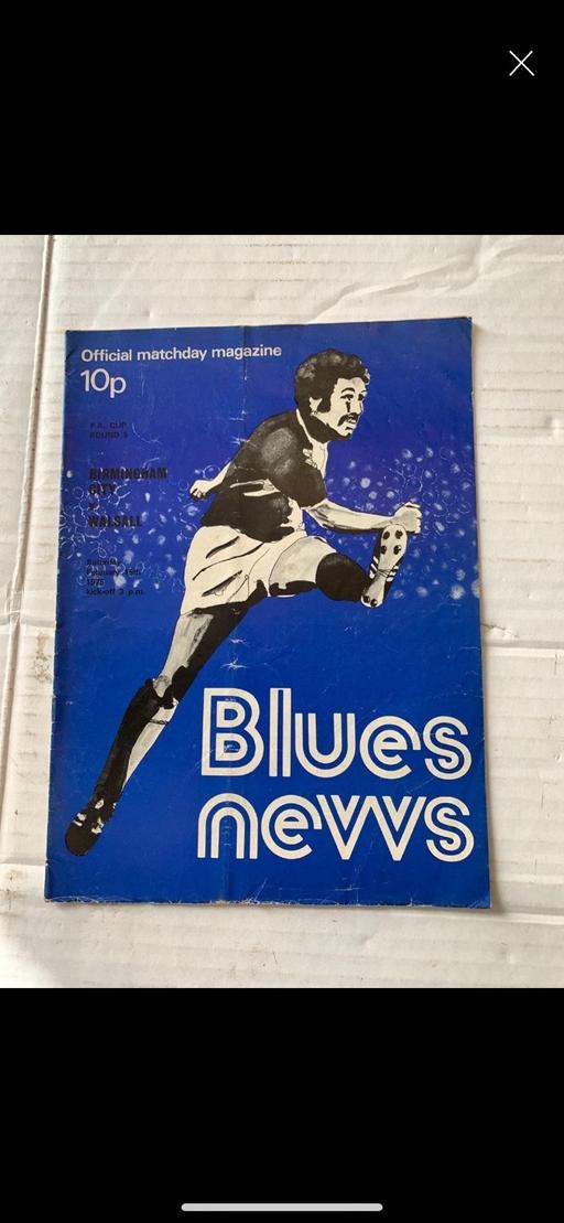  — Walsall football program 1975