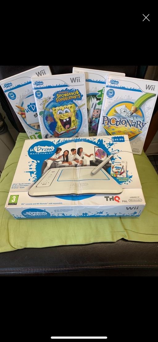  — U Draw tablet & Games for Wii