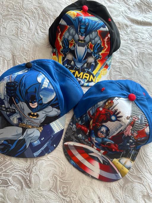  — Batman/Marvel baseball cap. New. Boys/girls.