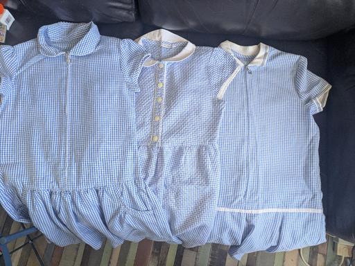  — 3 x girls school summer dresses 9-10 years