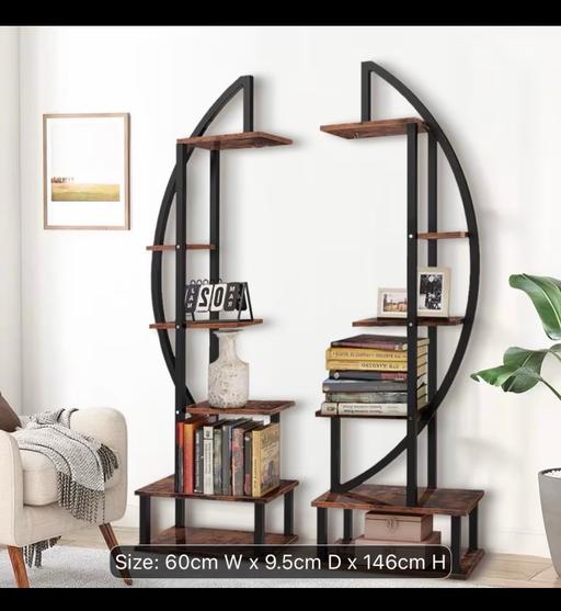  — Set of two shelving units