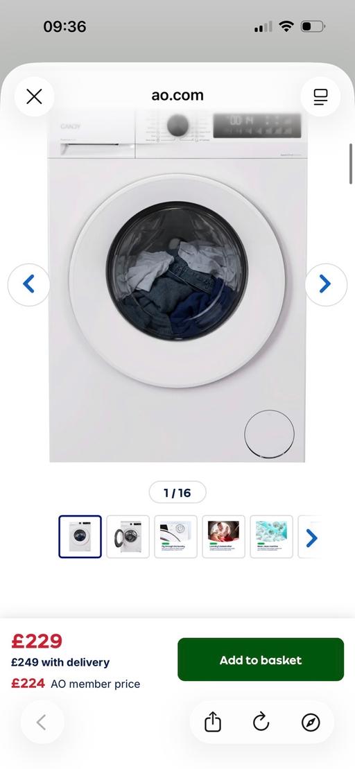  — Brand New Washing Machine