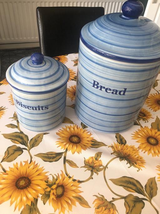  — Two ceramic barrels