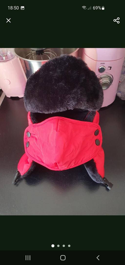  — men's hat fur trim