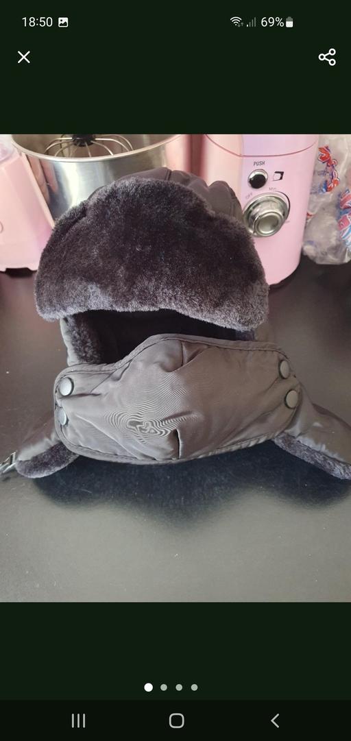  — men's hat fur trim
