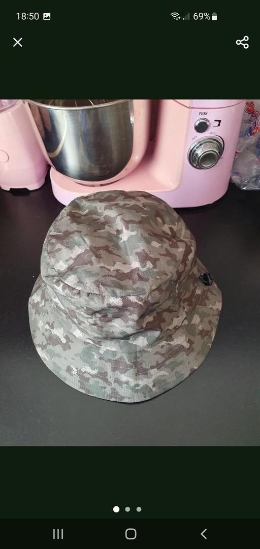  — men's camouflage bucket hat
