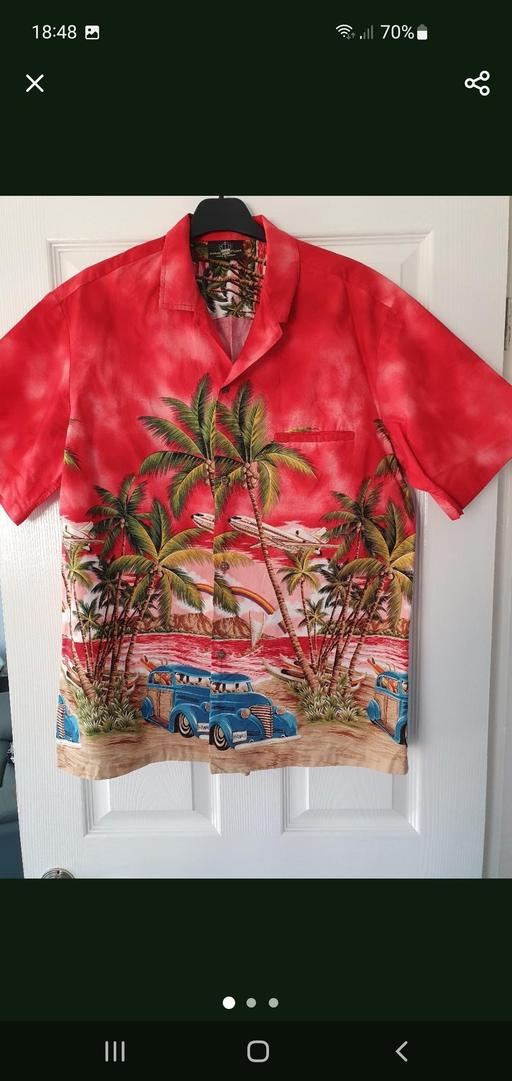  — men's hawaii shirt