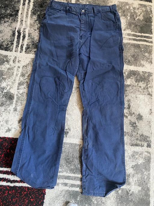  — Men’s dickies denim blue jeans small waist