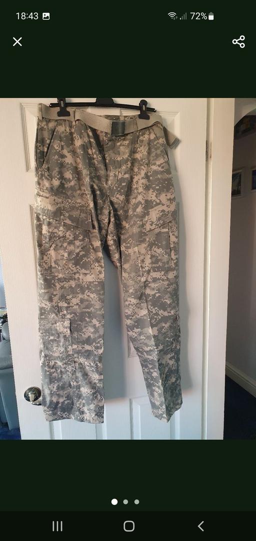  — men's camouflage trousers