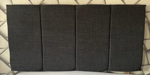  — King size charcoal headboard