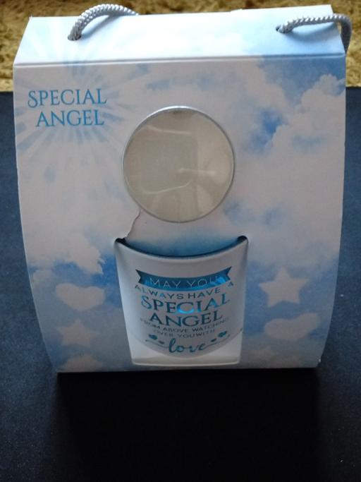  — brand new special angel T-light candle set