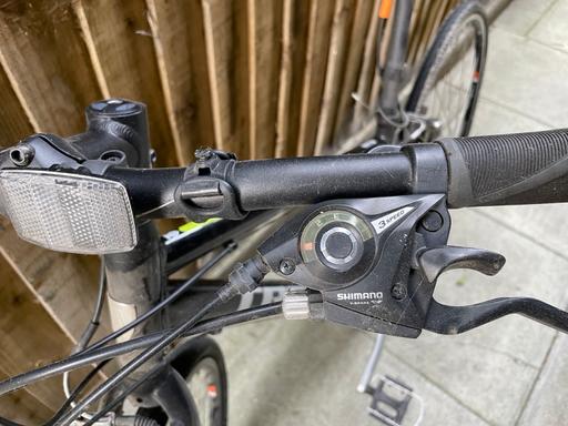  — Trek 7.2 FX hybrid, 15” frame with lock