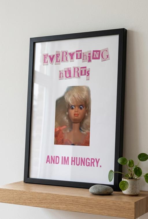  — a4 unframed poster