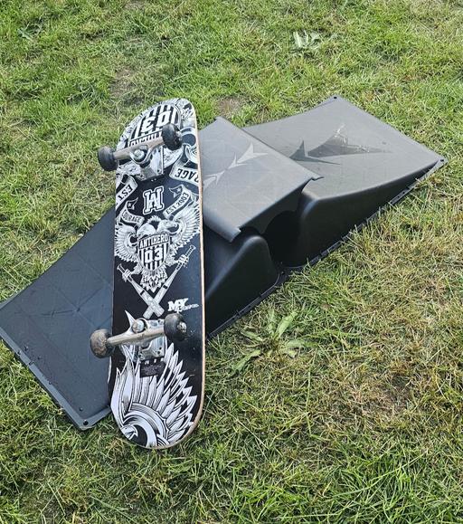  — Skate Board and Ramp