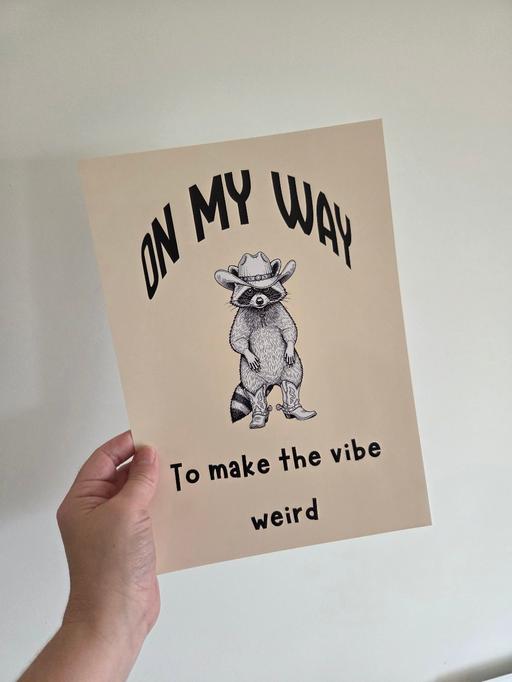  — a4 poster unframed