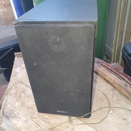  — Sony Speaker , Model No. SS-CBX77 , Decent .