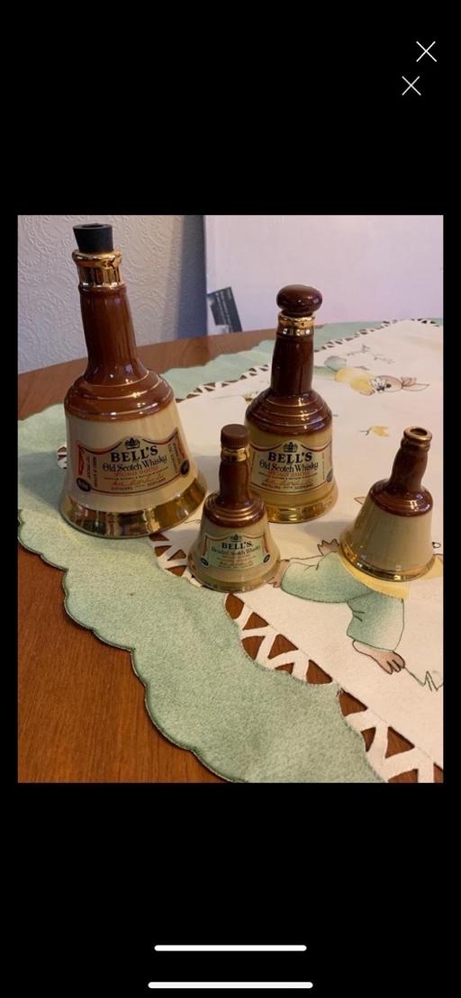  — Wade bells Whisky decanters