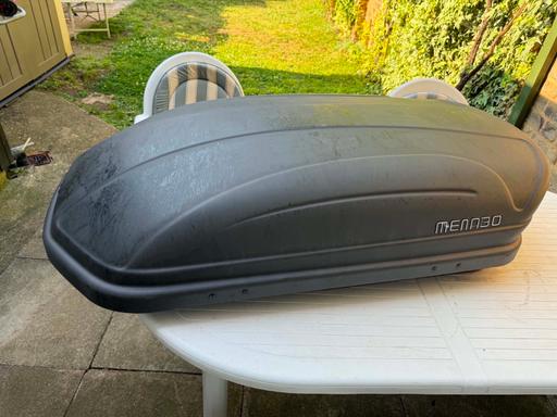  — Roof Box – Black, Good Condition, with Keys