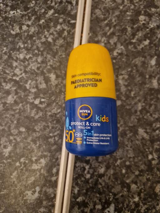  — brand new nivea kids roll on suncream
