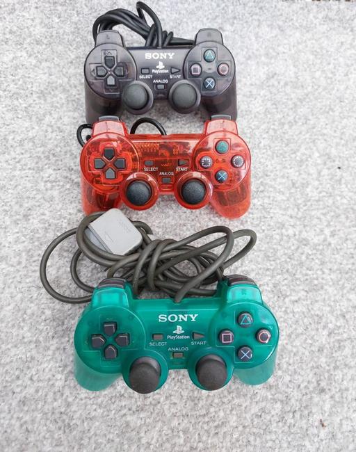  — PS2 Dual shock 2 ANALOG X2 controllers
Bkack