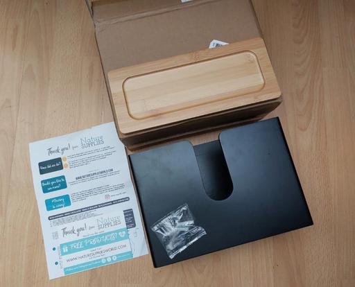  — Kitchen Countertop Desk Bamboo Paper Towel