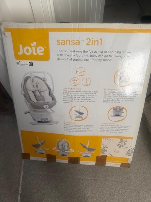  — Joie Baby Sansa 2 in 1 fern Swing and Rocker