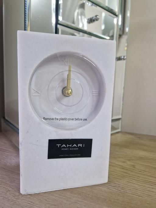  — New heavy stone TK Max clock