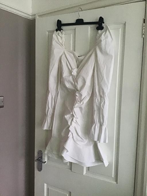  — Pretty little thing white dress size 12