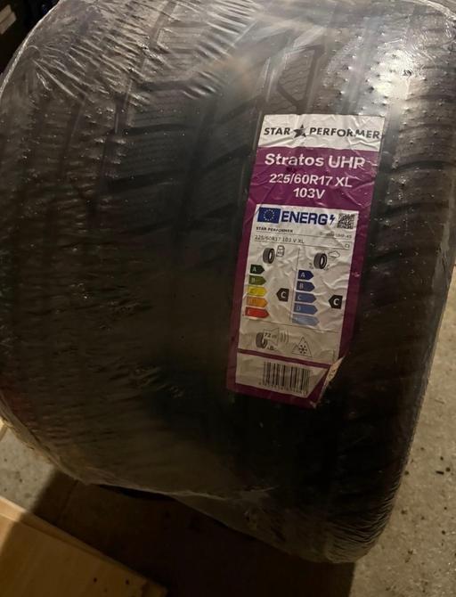  — NEW Tyres - Stratos UHP 225/60 R17 103V XL