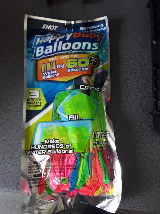  — water bombs
