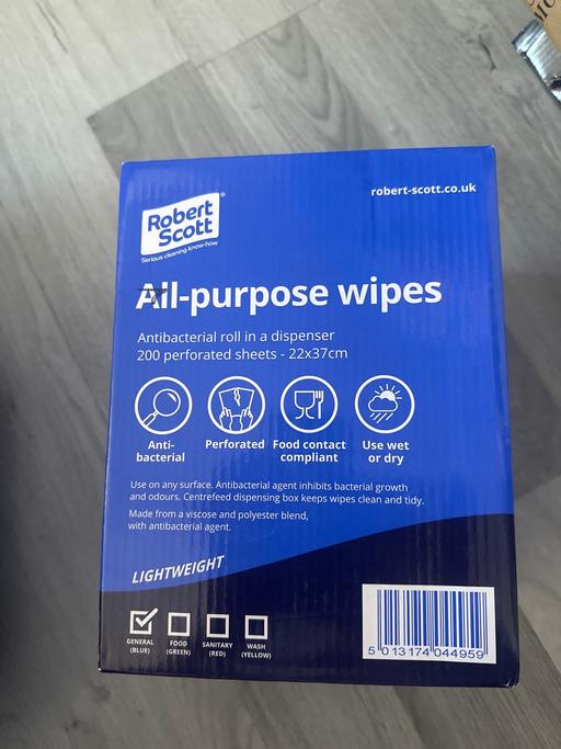  — All purpose wipes