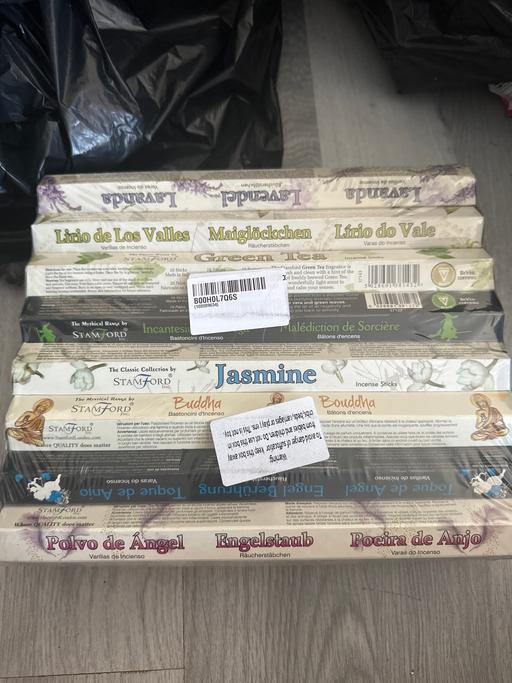  — 15 packs of different incenses