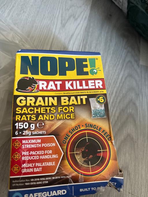  — Rat killer