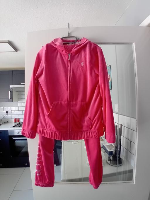  — pink velour juicy culture tracksuit