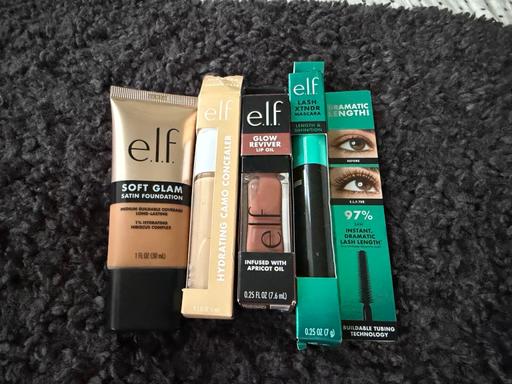 — Mixed elf cosmetics bundle