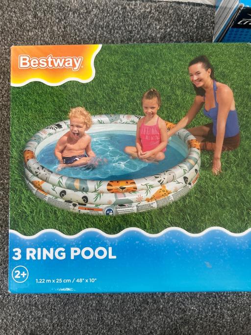  — Kids paddling pool. 3 ring. New in box