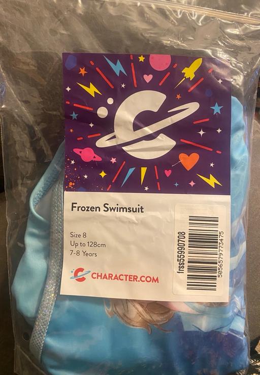  — Frozen swimsuit size 7-8 years