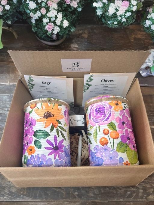  — Grow your own herb garden gift set