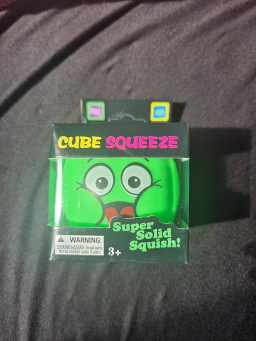 — new Green Face Squishy