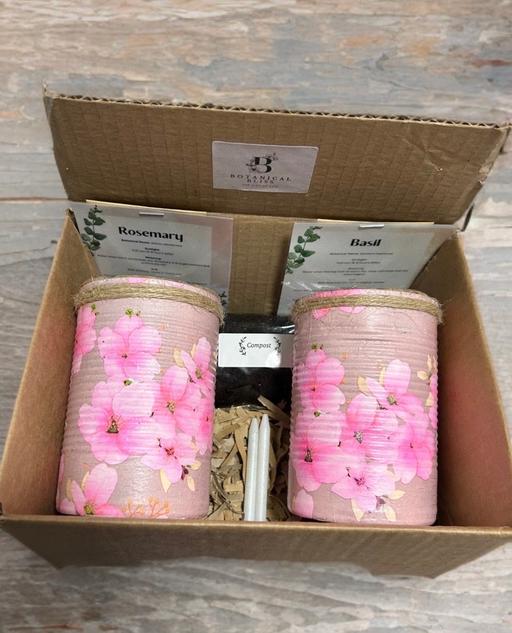  — Cherry blossom GYO herb garden gift set