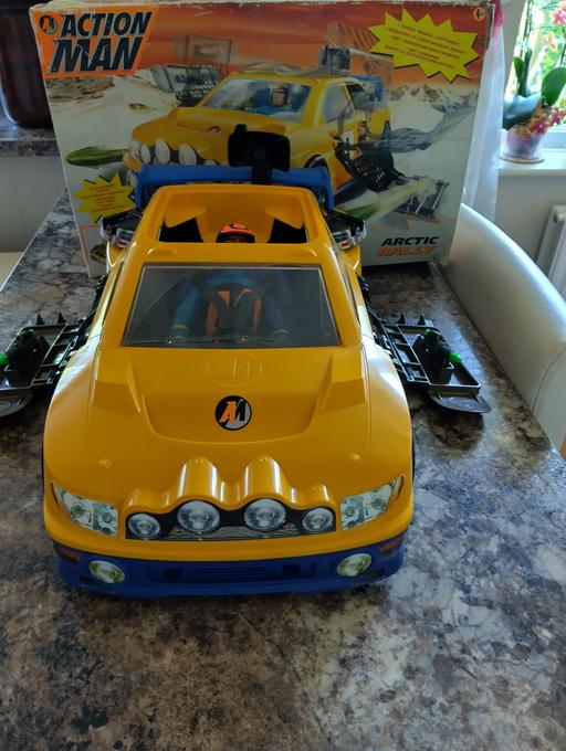  — Action Man Arctic Rally Car & Figure