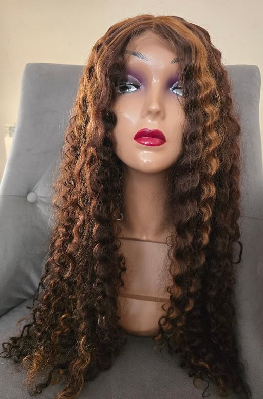  — Highlight Curly Hair Wig | Deep Wave , 30 inc