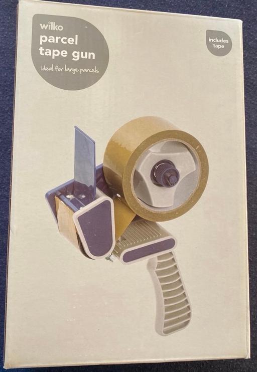  — Parcel gun & tape