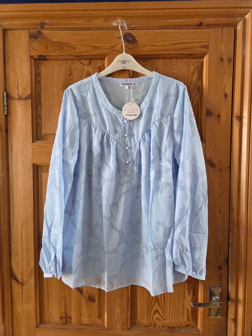  — ThinkStem Blue Blouse Brand New!!