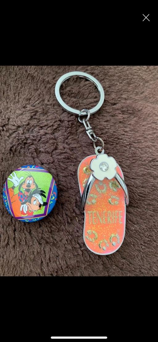  — Keyring and badge