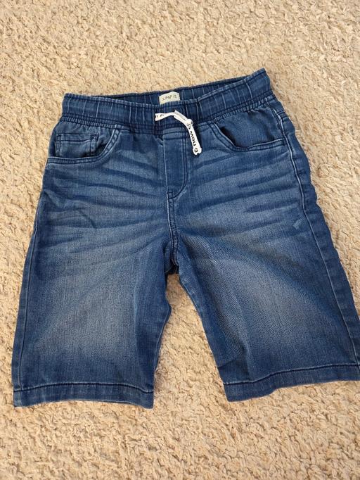  — Age 8-9 F&F soft denim shorts