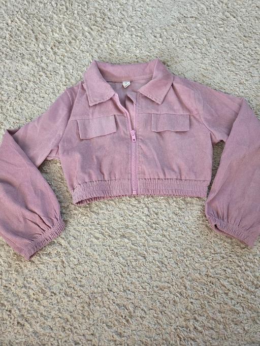  — Age 9 SHEIN cropped lightweight jacket