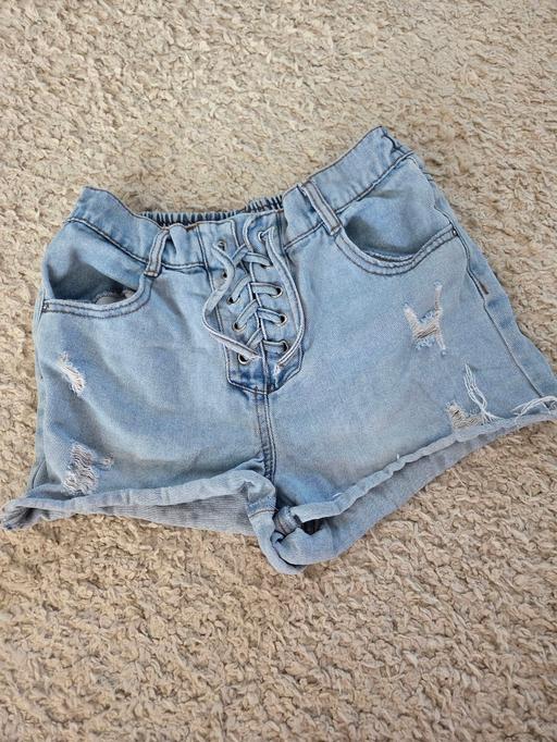  — Age 13 MATALAN denim shorts