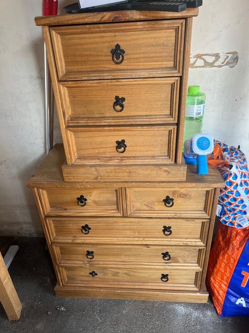  — Chest of draws and side cabinet